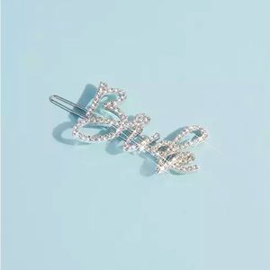 DAVID'S BRIDAL rhinestone bride clip